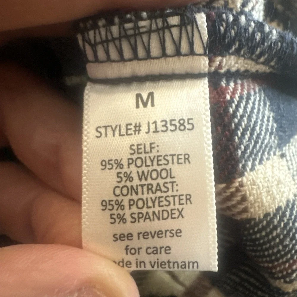 Vintage  Active Usa Multicolor Flannel‎ M  Shirt